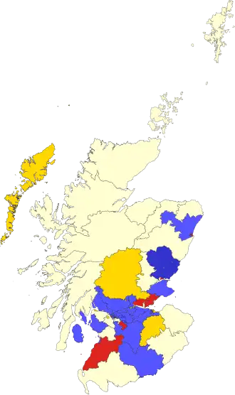 Results in Scotland