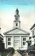 1910 postcard of the First Universalist Church