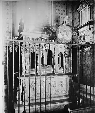 Burial monument of Gustaf and his wife Kristina, Uppsala Cathedral