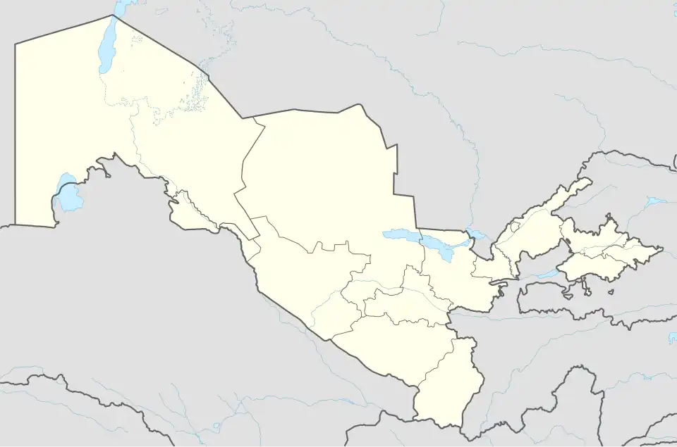 Baxt is located in Uzbekistan