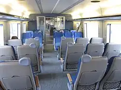 Västtrafik X50 interior