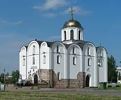 Anunciation Cathedral in Vitebsk with zakomaras