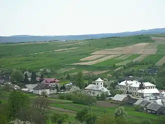 Rural landscape in Valea Moldovei