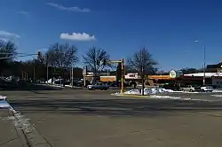Central Ave and Main Street in Valley City