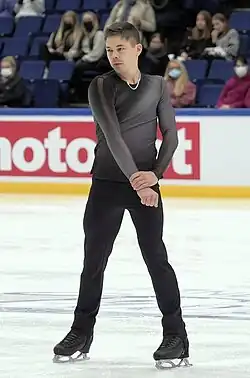 Valtter Virtanen at the 2021 Finlandia Trophy