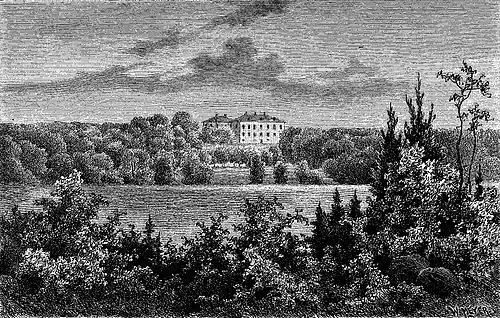 Venngarn Castle north of Sigtuna in Uppland (after a drawing by Carl Svante Hallbeck).
