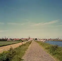 View of the city, seen from the Havendijk - Zierikzee