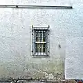 Small window in alleyway