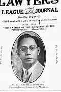 Francisco depicted from the Lawyer's League Journal, dated June 1935