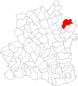 Location in Teleorman County