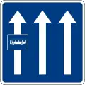 Bus only lane