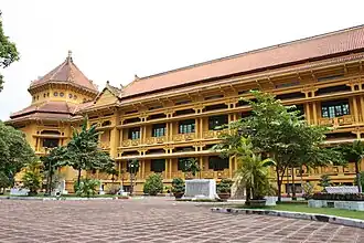 Museum of Vietnamese History in Hanoi, formerly the first École française d'Extrême-Orient.