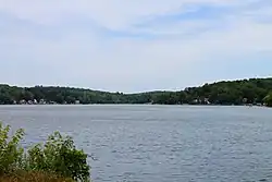 Lake Carey in Lemon Township