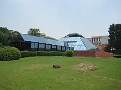 Exterior of the tomb protection zone