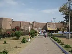 View of right flank of the fort