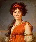 Elisabeth Vigée-Lebrun, Varvara Naryshkina, 1800