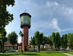 Water tower in Viljandi, Estonia
