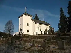 View of the village church