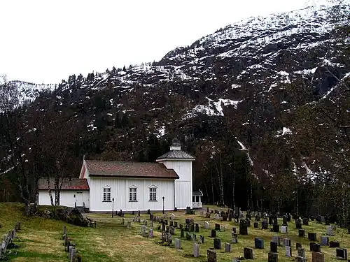 View of the village church