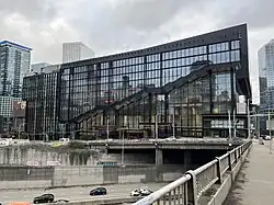 Convention Place Station after redevelopment