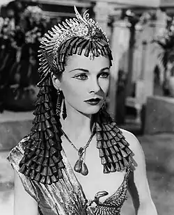 young woman in Ancient Egyptian costume