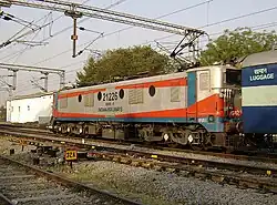 WAM 4 series loco 21226 from Visakhapatnam Shed spotted at Moula Ali