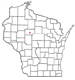 Location of Hammel, Wisconsin