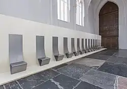 'waiting in the hallway' at der AA church, Netherlands, 2015