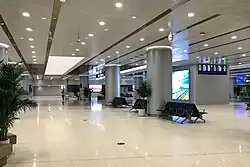 Waiting room of Daxing Airport Railway Station