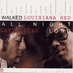 Walked All Night Long by Louisiana Red and Lefty Dizz cover art