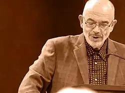 Lamb at discussion and book signing New York City 2013