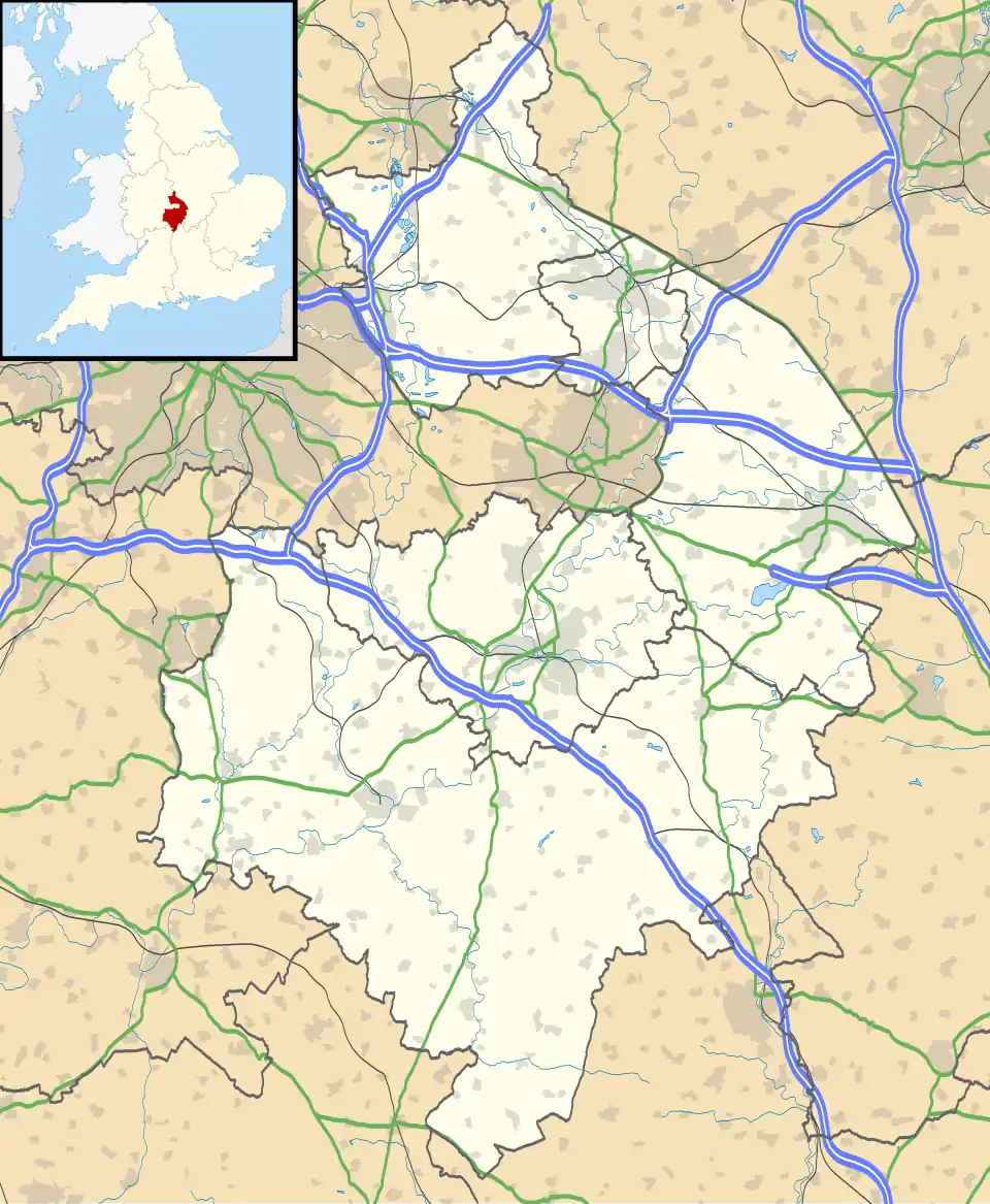 Counties 1 Midlands West (South) is located in Warwickshire