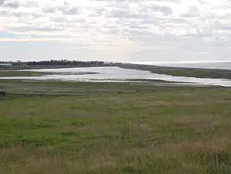 View of Washdyke Lagoon