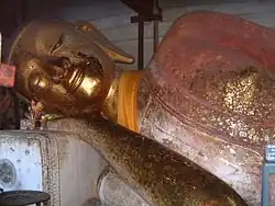 Reclining Buddha statue in Si Thammarat