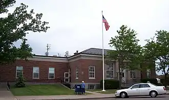 Waupaca Post Office, listed on the National Register of Historic Places
