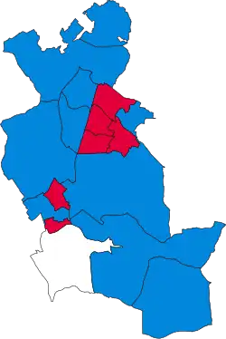 2003 results map