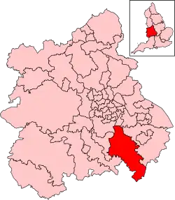 Map of constituency