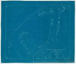 Whipple Barracks map, March 1909 (National Archives ID 103396459)