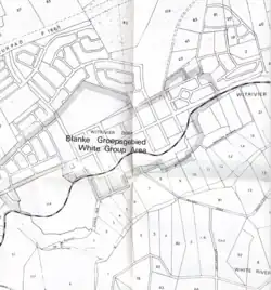 White River Group Areas Map 1978