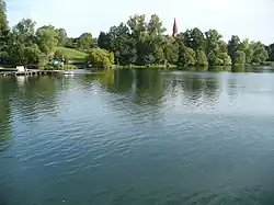 Cekcyn and the Wielkie Cekcyńskie Lake