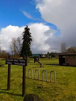 Trailhead, facilities at Pe Ell