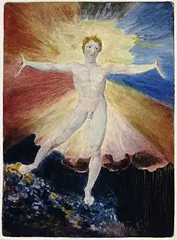 William Blake, Albion Rose, 1794–1795