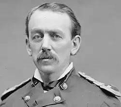 Black and white head and shoulders photo of William Hemphill Bell, c. 1875