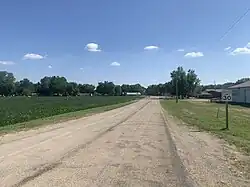 Williamstown from Oak Street, facing south (2025)