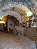 Wine cave in Aranda de Duero