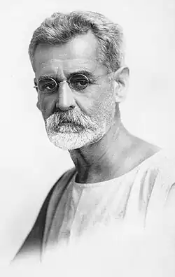 Portrait of W. J. Chidley in about 1916.