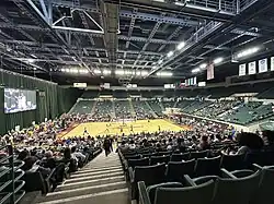 Interior view of a Charge game at the Wolstein Center in 2024