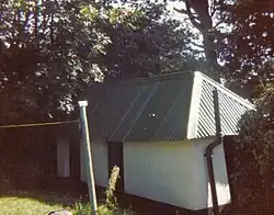 The old cob-built Duck House at Woodway House in Teignmouth, Devon