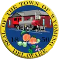 Official seal of Wyoming, Delaware