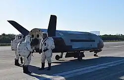 X-37B stationary after OTV-4, 2017